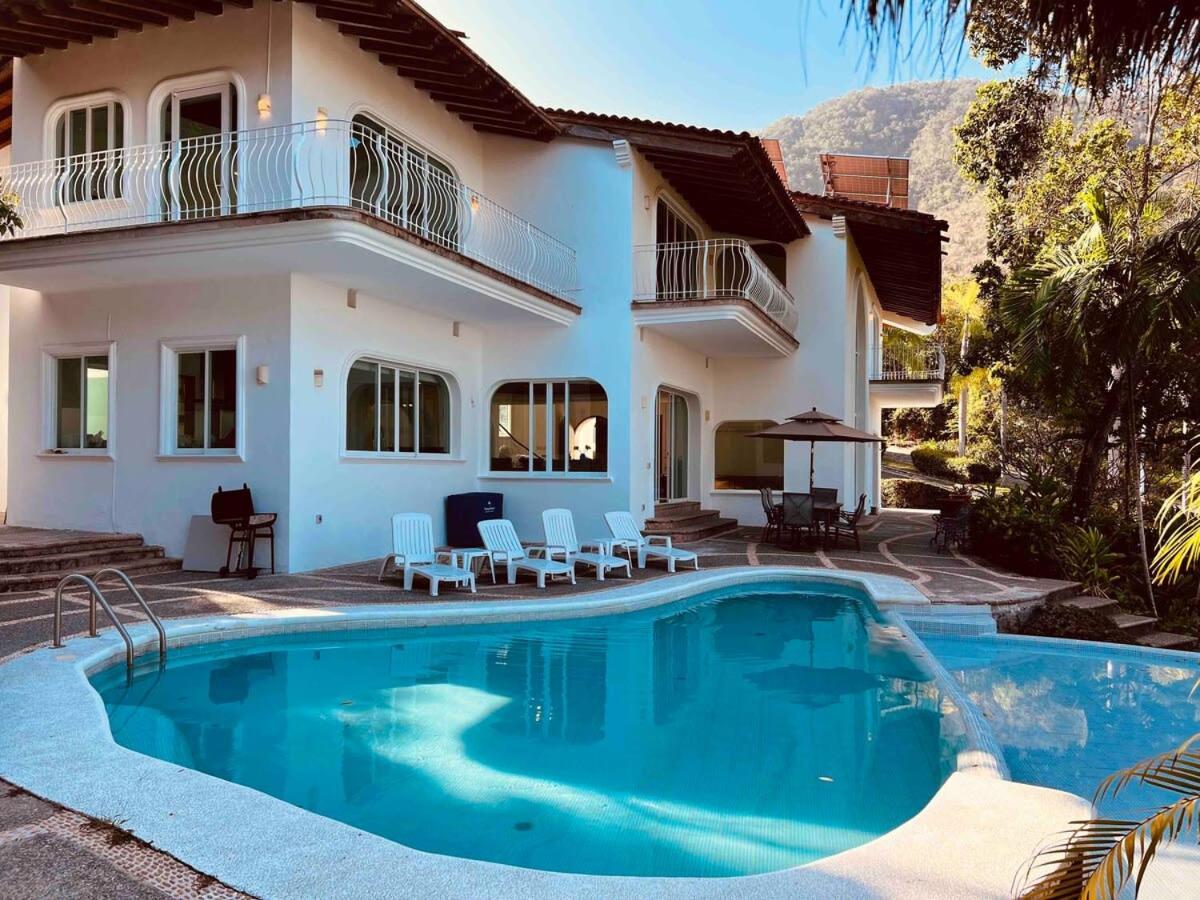 Villa Martha Garza Blanca - Private Heated Pool Пуэрто-Вальярта Экстерьер фото